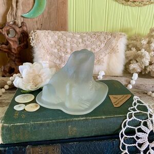 Vintage Glass Toad / Frog 🐸